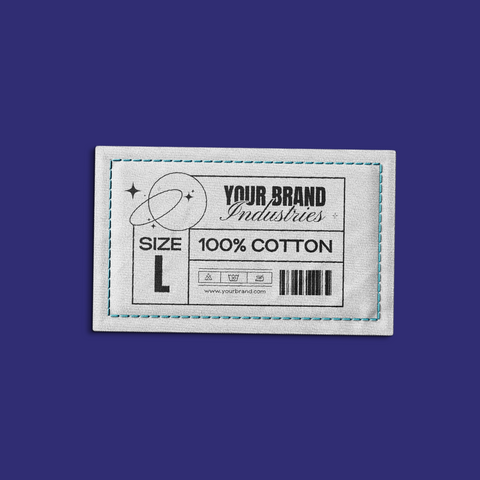 Woven Size Labels - L